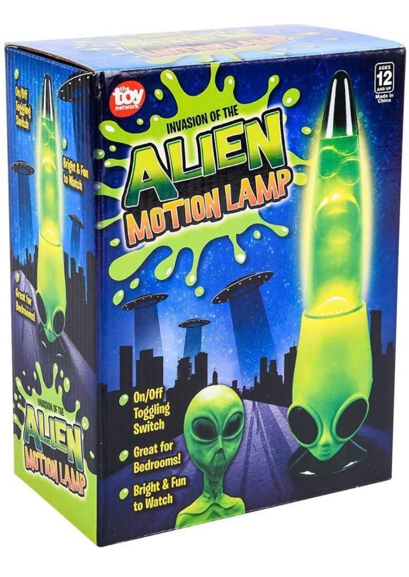 ALIEN MOTION LAMP 👽🌐💡